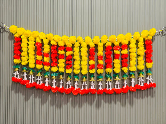 Artificial Genda Flowers | Door Hanging Toran