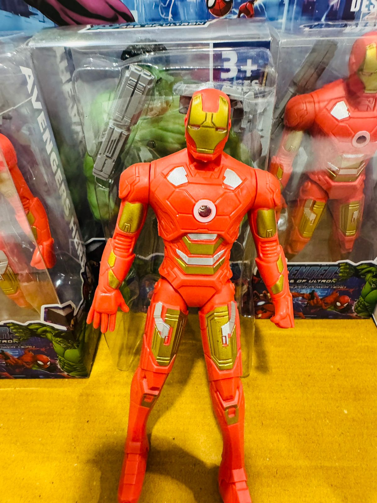 Movable Avengers Toys | Iron Man, Hulk, Captain America & Spider-Man Action Figures