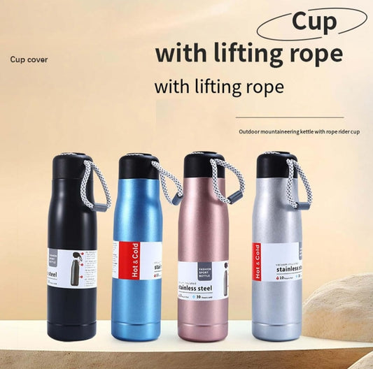 Stainless Steel Vacuum Insulated Thermos Flask - 500ml