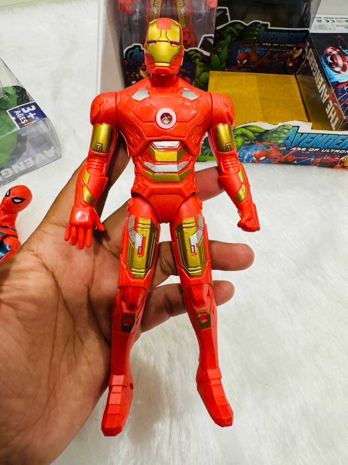 Movable Avengers Toys | Iron Man, Hulk, Captain America & Spider-Man Action Figures