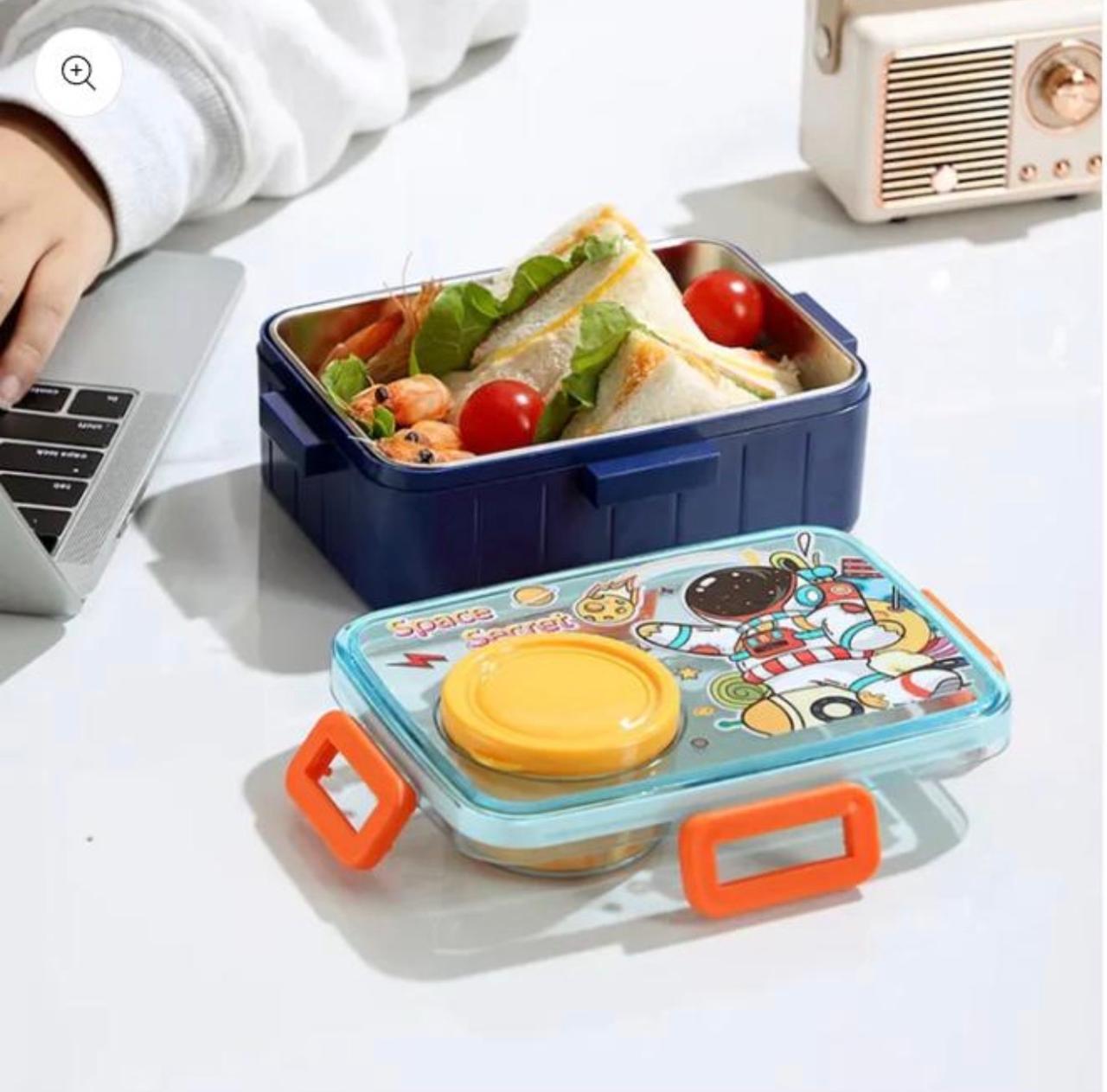 Stainless Steel Lunch Box with Bowl