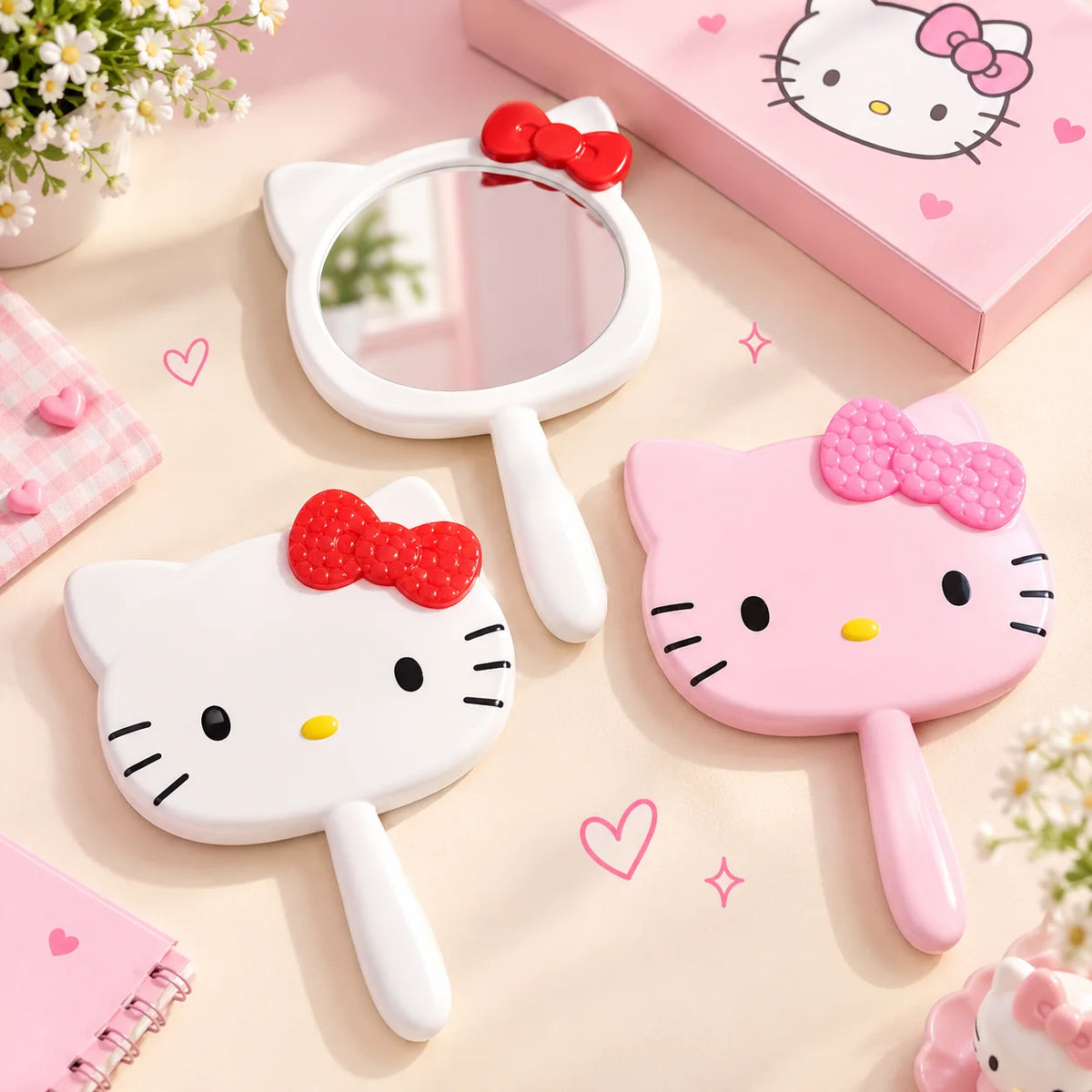 Kawaii Hello Kitty Mirror