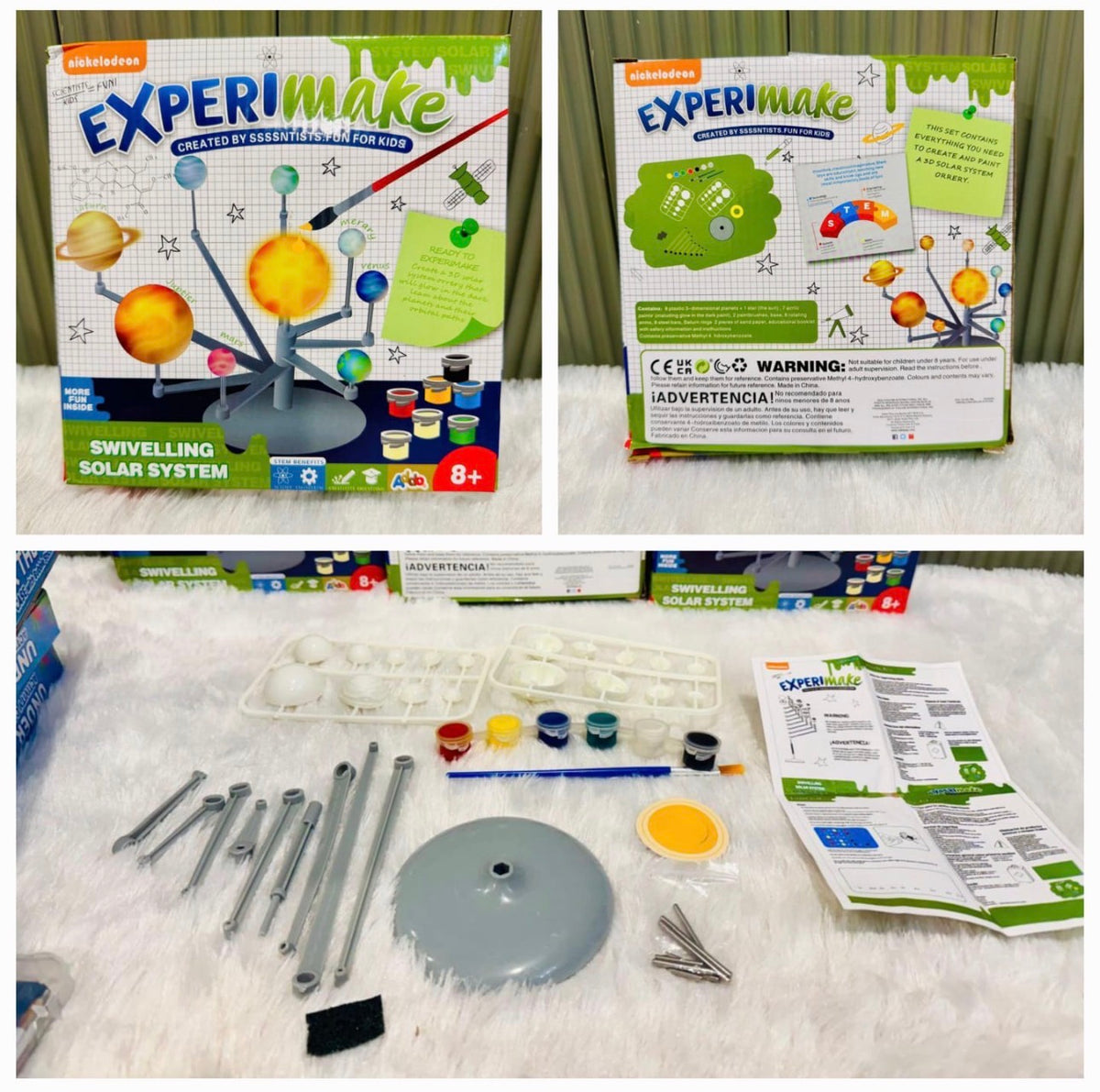 DIY Swivelling Solar system Kit
