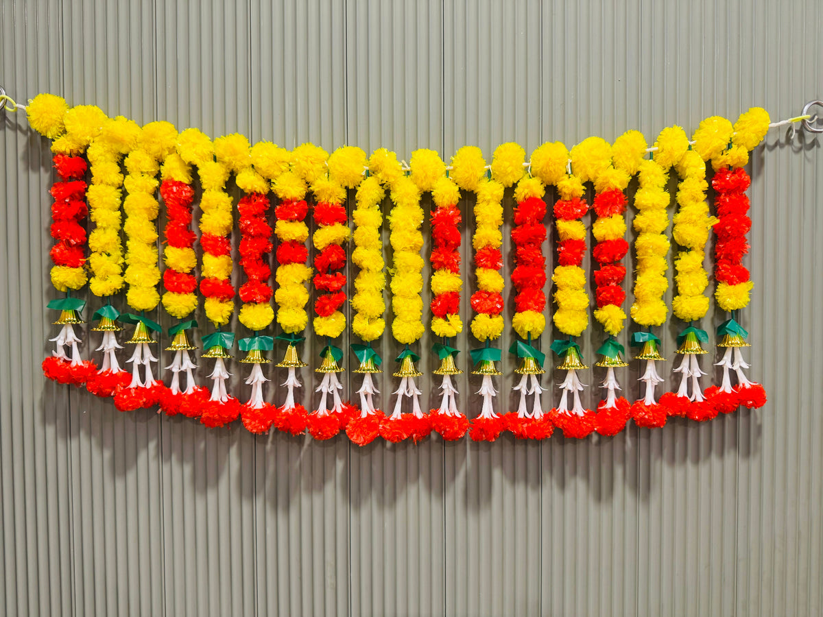 Artificial Genda Flowers | Door Hanging Toran