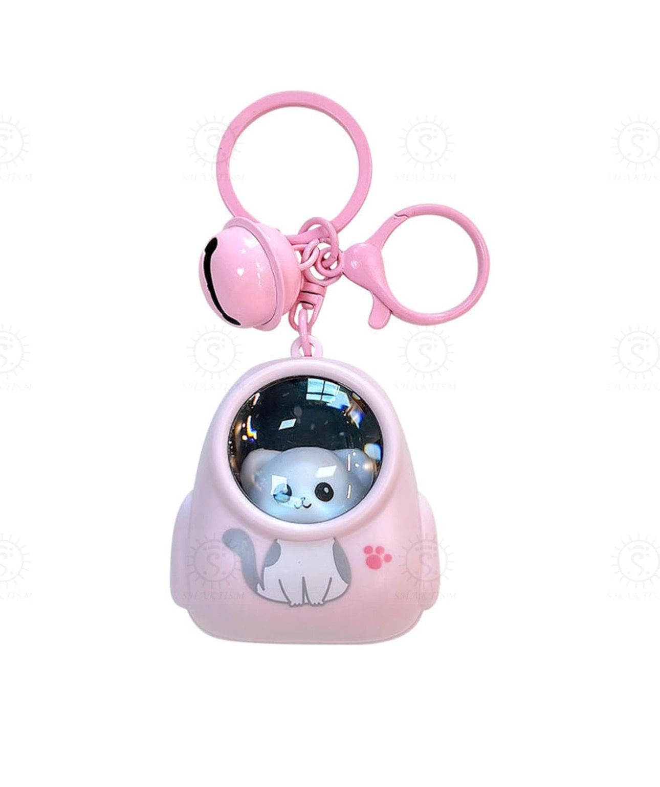 Luminous Cute Animal Backpack Keychain