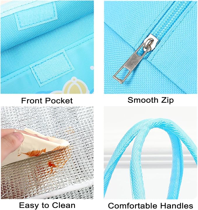 Kids Insulated Cute Bunny Lunch Bag
