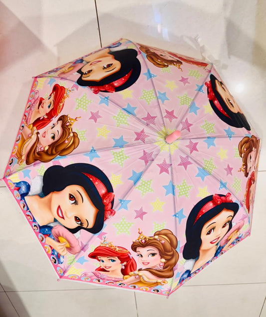 Character Print Umbrella for Kids | Colorful Cartoon Umbrella for Boys & Girls