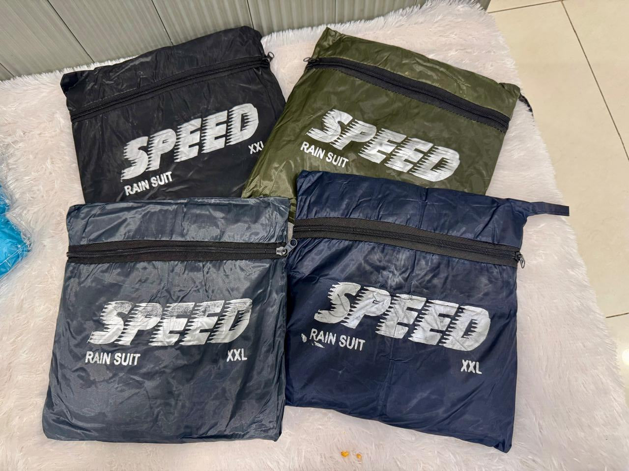 Speed Rain Suit Packet | Lightweight Waterproof Rain Suit for Men & Women