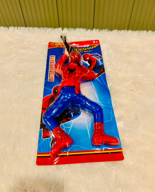 Crawling Pose Superhero Spider-Man Battery Operated Moving Toy | Action Figure for Kids