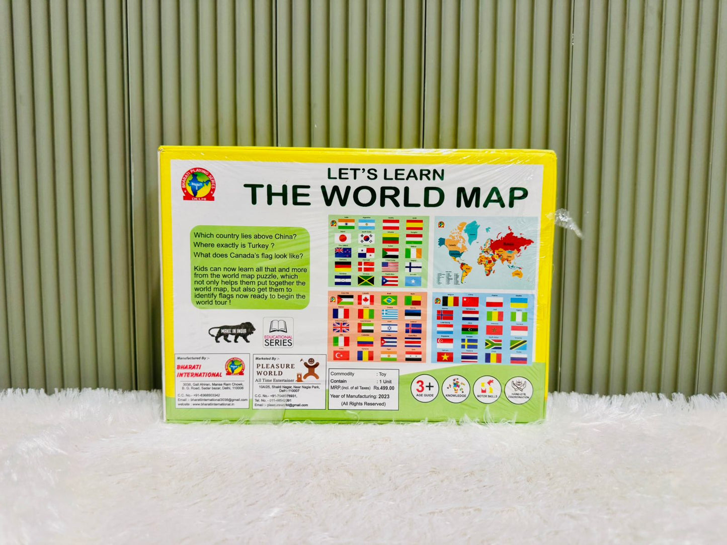 Jigwas Puzzle - The World Map
