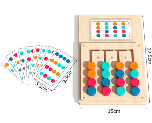 Montessori Slide Puzzle Learning Toy