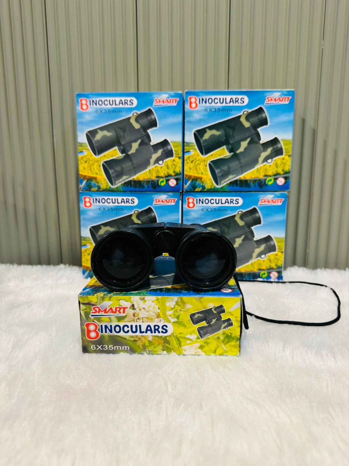 Smart Compact and Portable Binoculars Toy for Kids 6x35mm - Mini Educational Outdoor Adventure Toy
