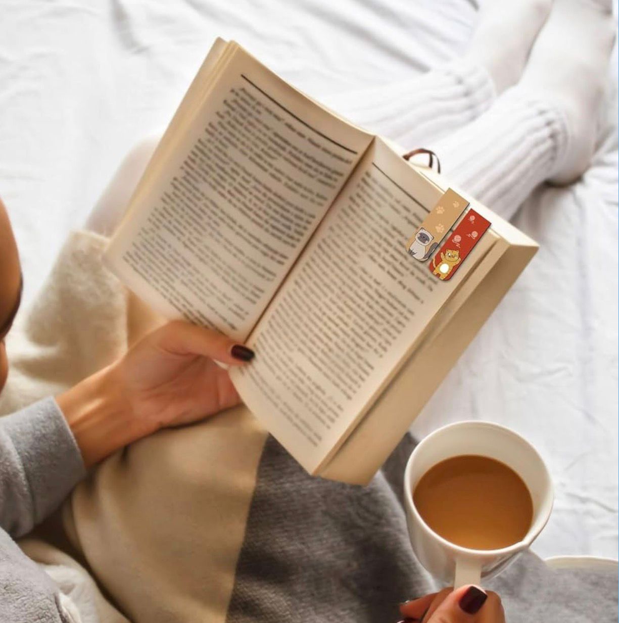 Cute Magnetic Bookmark Set π