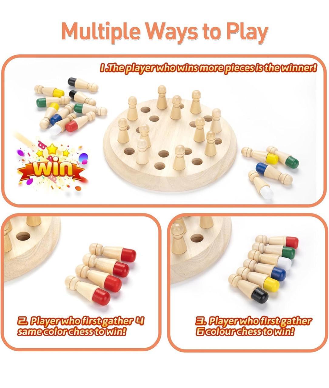 ♟️ Memory Chess Board Game for Kids & Adult