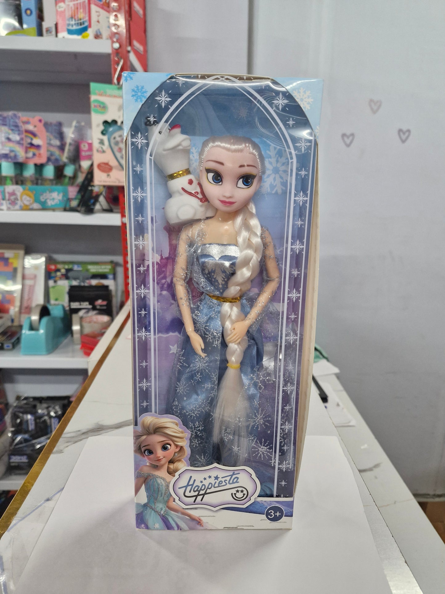 Happiesta Elsa Doll | Princess Fashion Doll for Kids