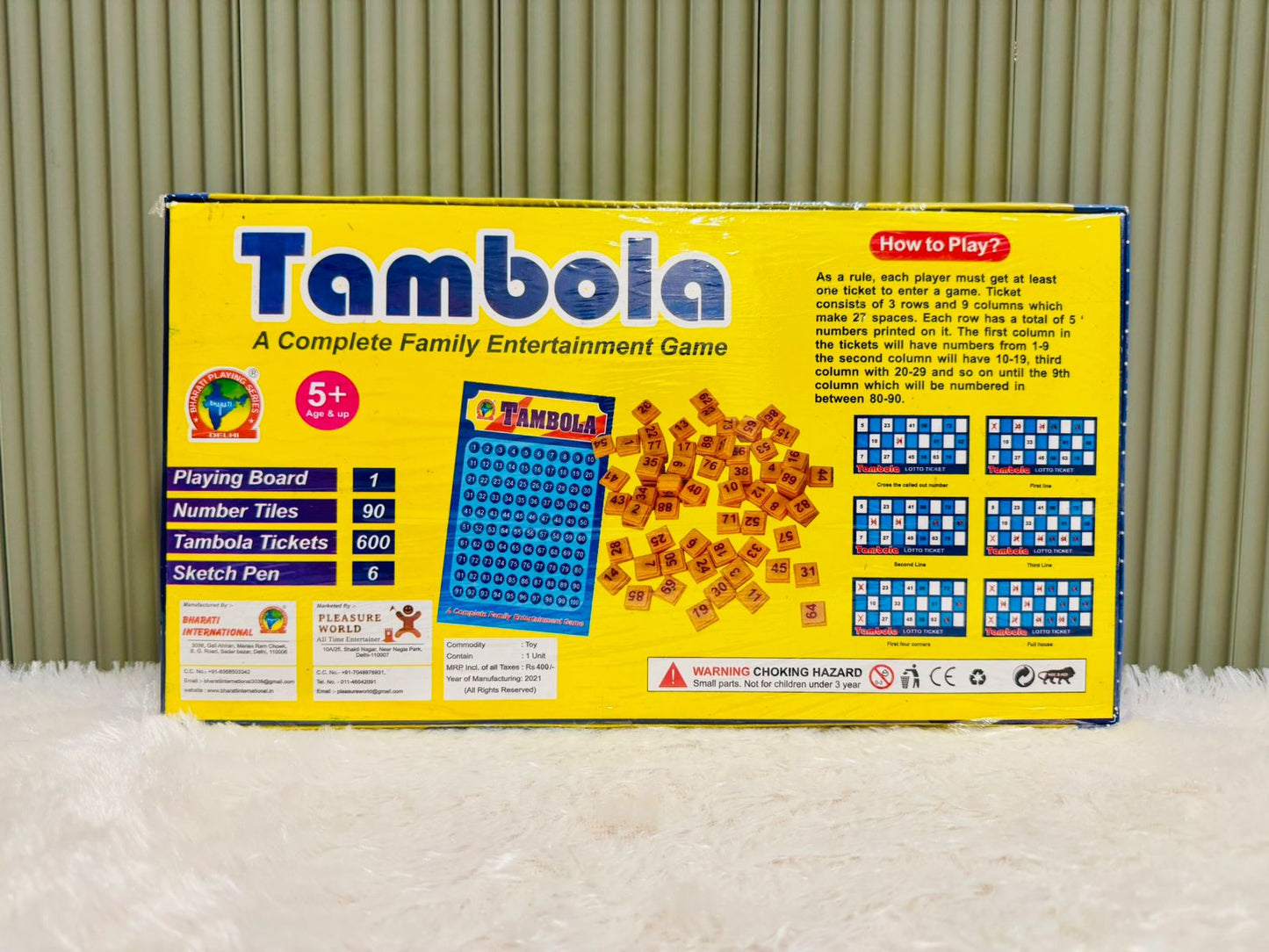 Tambola Game Set for Family & Parties