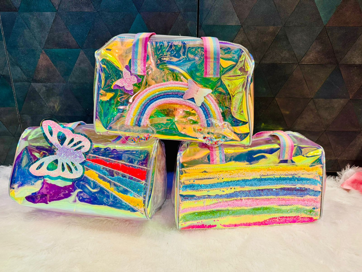 π Holographic Duffel Bags