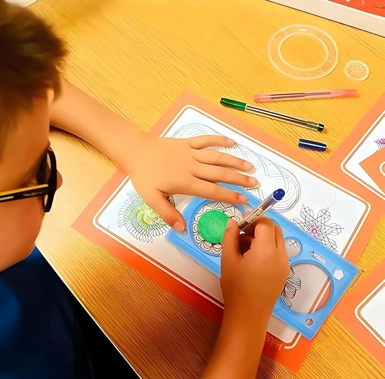 Spiromatic Scale Design Ruler