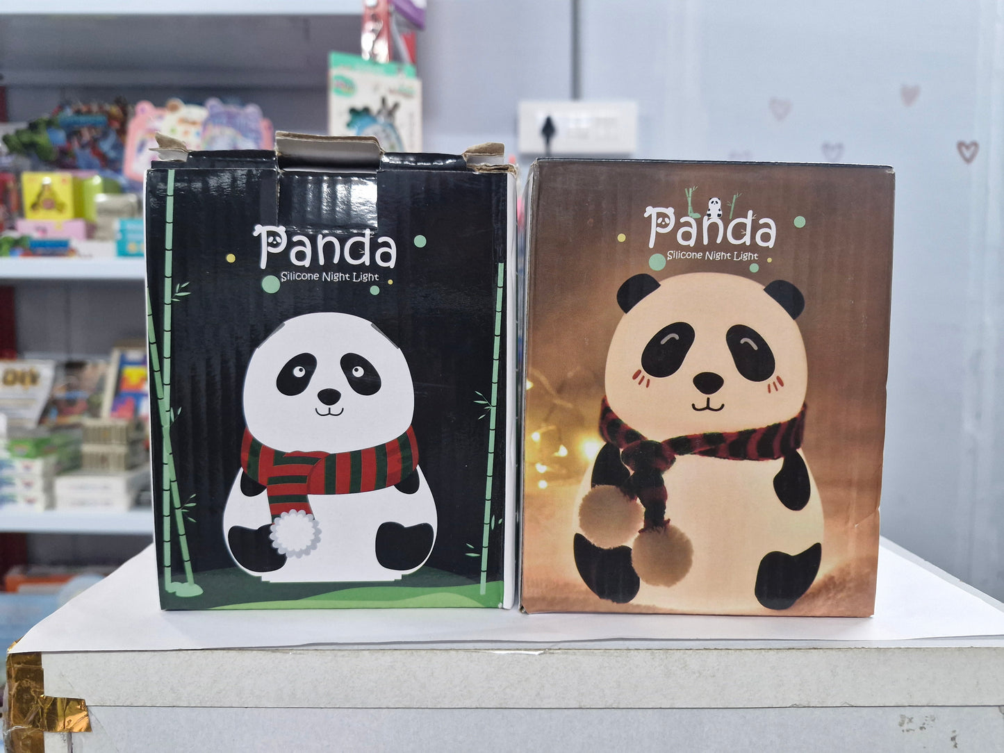 Panda Silicone Night Light for Kids & Baby Room | Rechargeable Soft LED Bedside Lamp