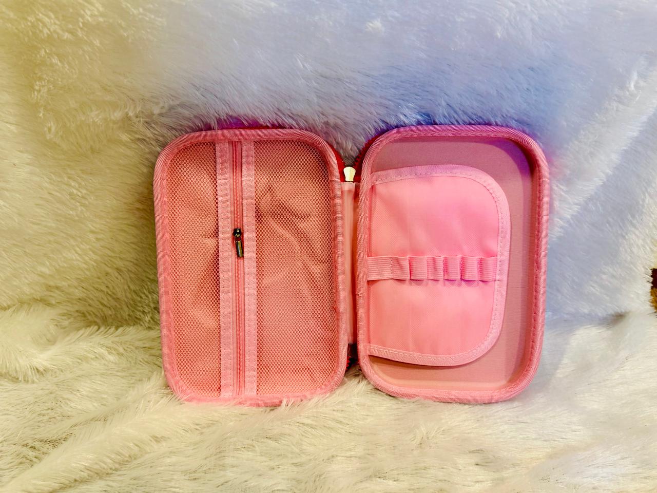 Cute Dreaming Unicorn Theme Embossed 3D EVA Pencil Cas