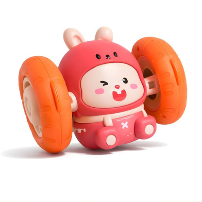 Jumping Bunny Stunt Pets Toy for Kids | Musical & Voice Control Interactive Bunny