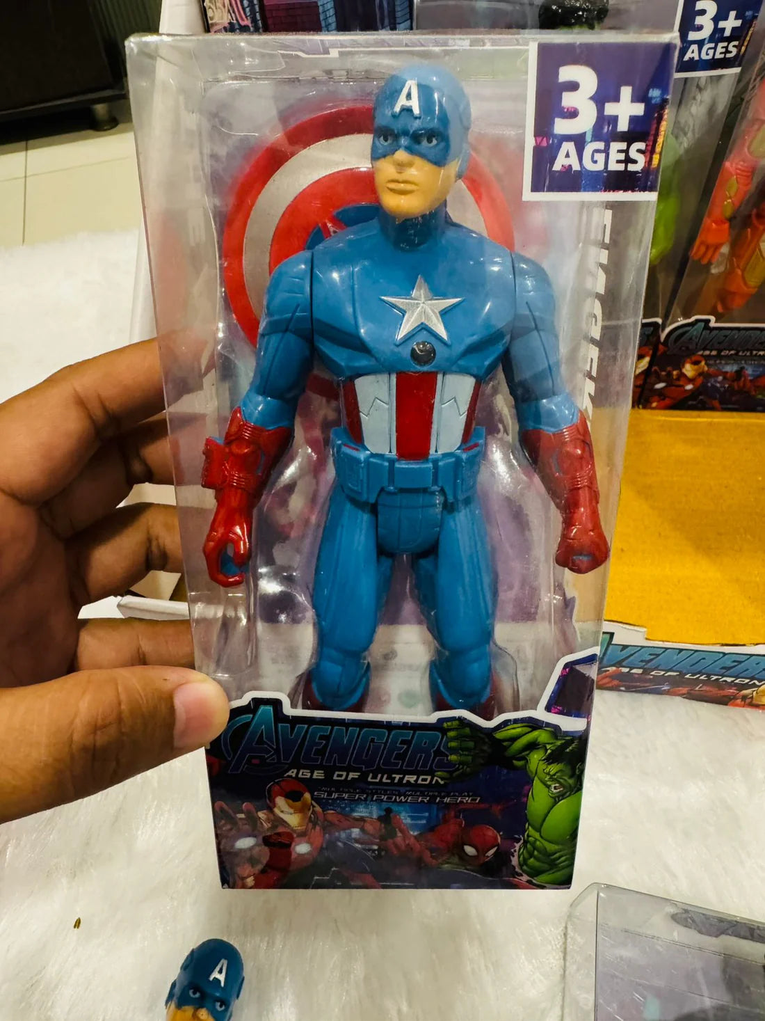 Movable Avengers Toys | Iron Man, Hulk, Captain America & Spider-Man Action Figures