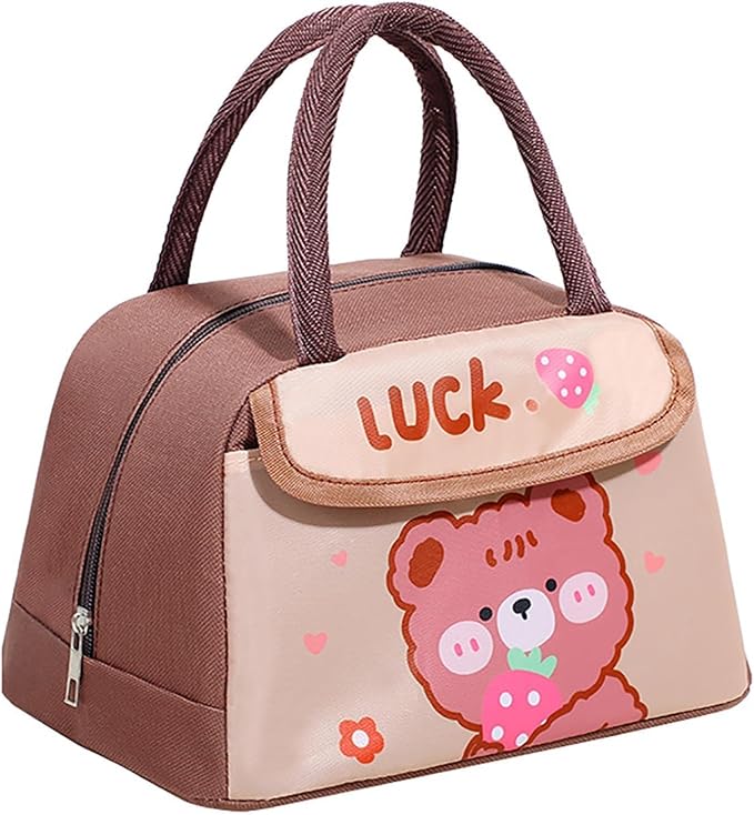 Kids Insulated Cute Bunny Lunch Bag