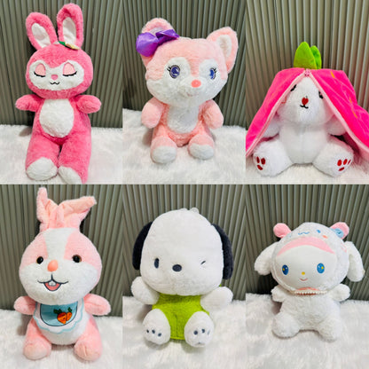 Premium Soft Toy – Multi Character | Cute Plush Stuffed Toy for Kids