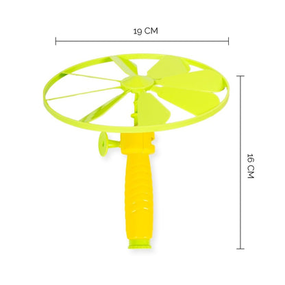 Aero Spin Flying Disc & Spinning Top Toy Set – Indoor & Outdoor Game for Kids