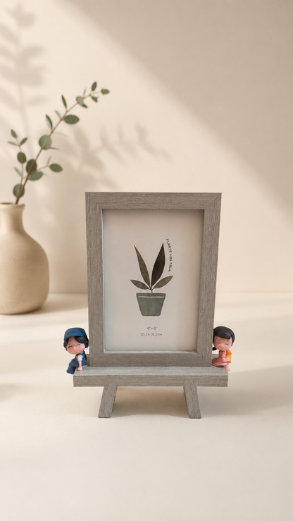 Tiny Tales Photo Frame with stand, 10.2 * 15.2 CM , 4"*6"