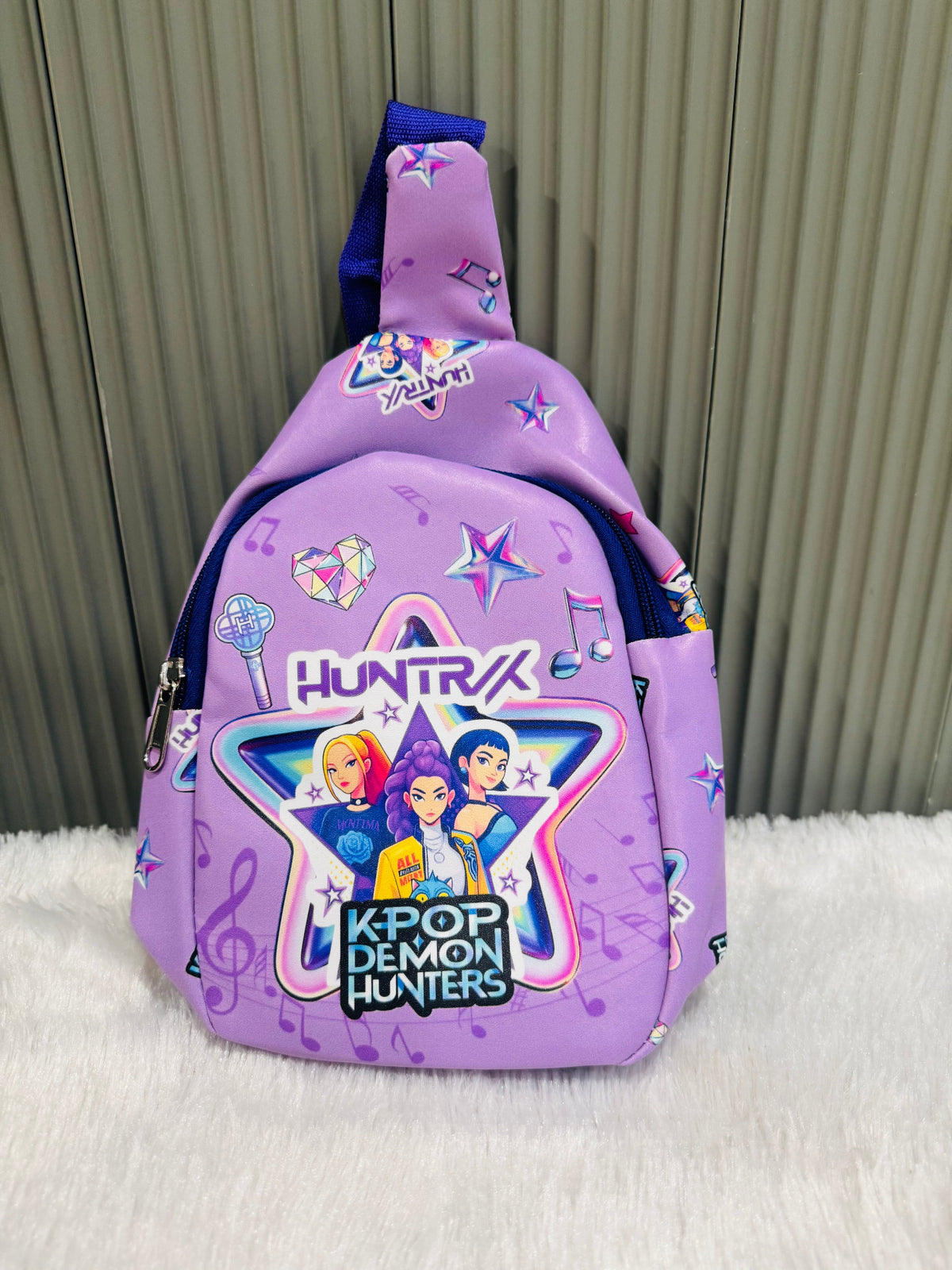 K-Pop Crossbody Chest Bag for Kids – Adjustable Strap