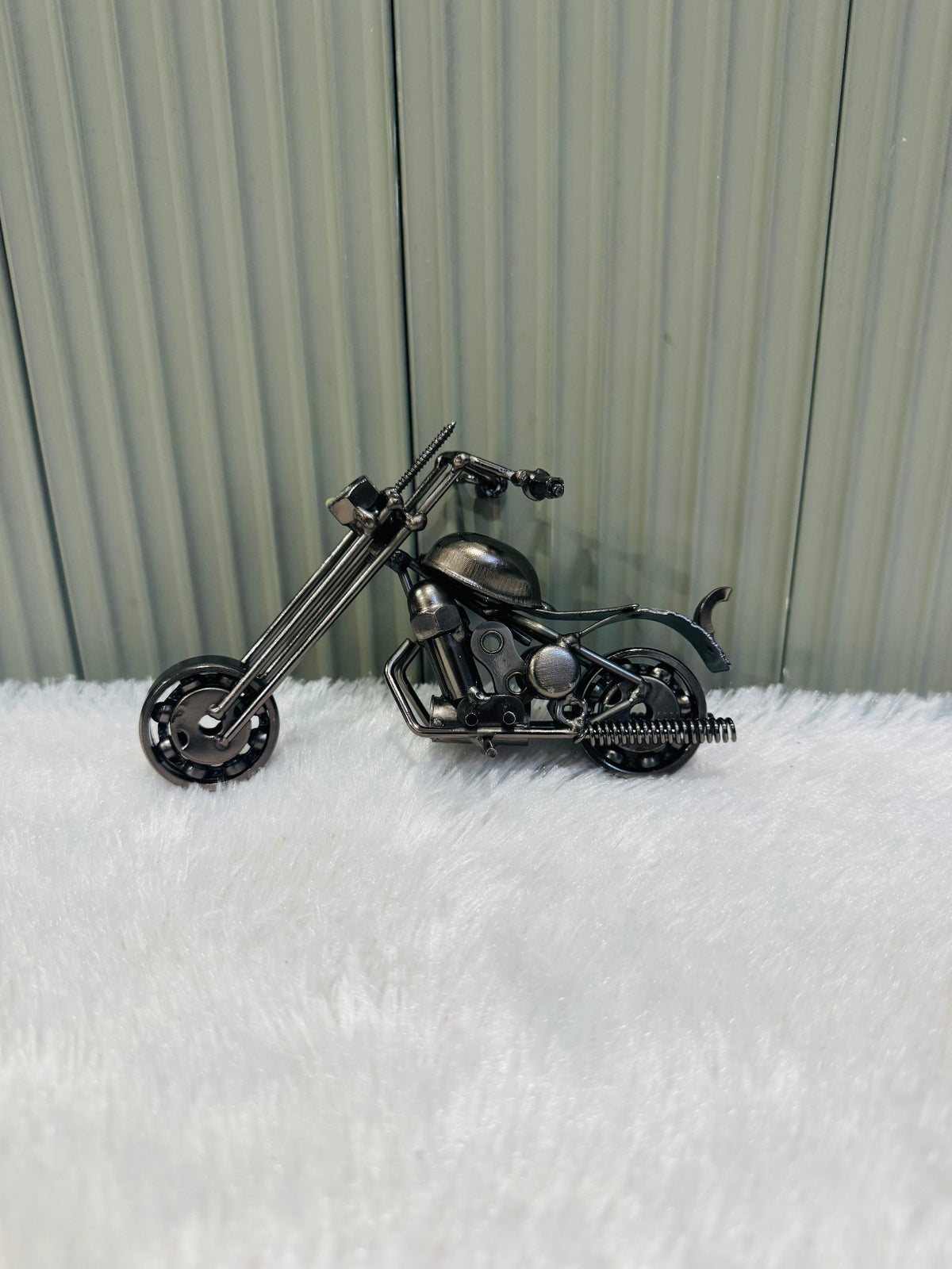Metal Bike Miniature Decorative Iron Motorcycle Model