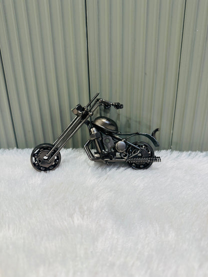 Metal Bike Miniature Decorative Iron Motorcycle Model