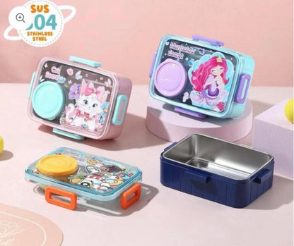Stainless Steel Lunch Box with Bowl
