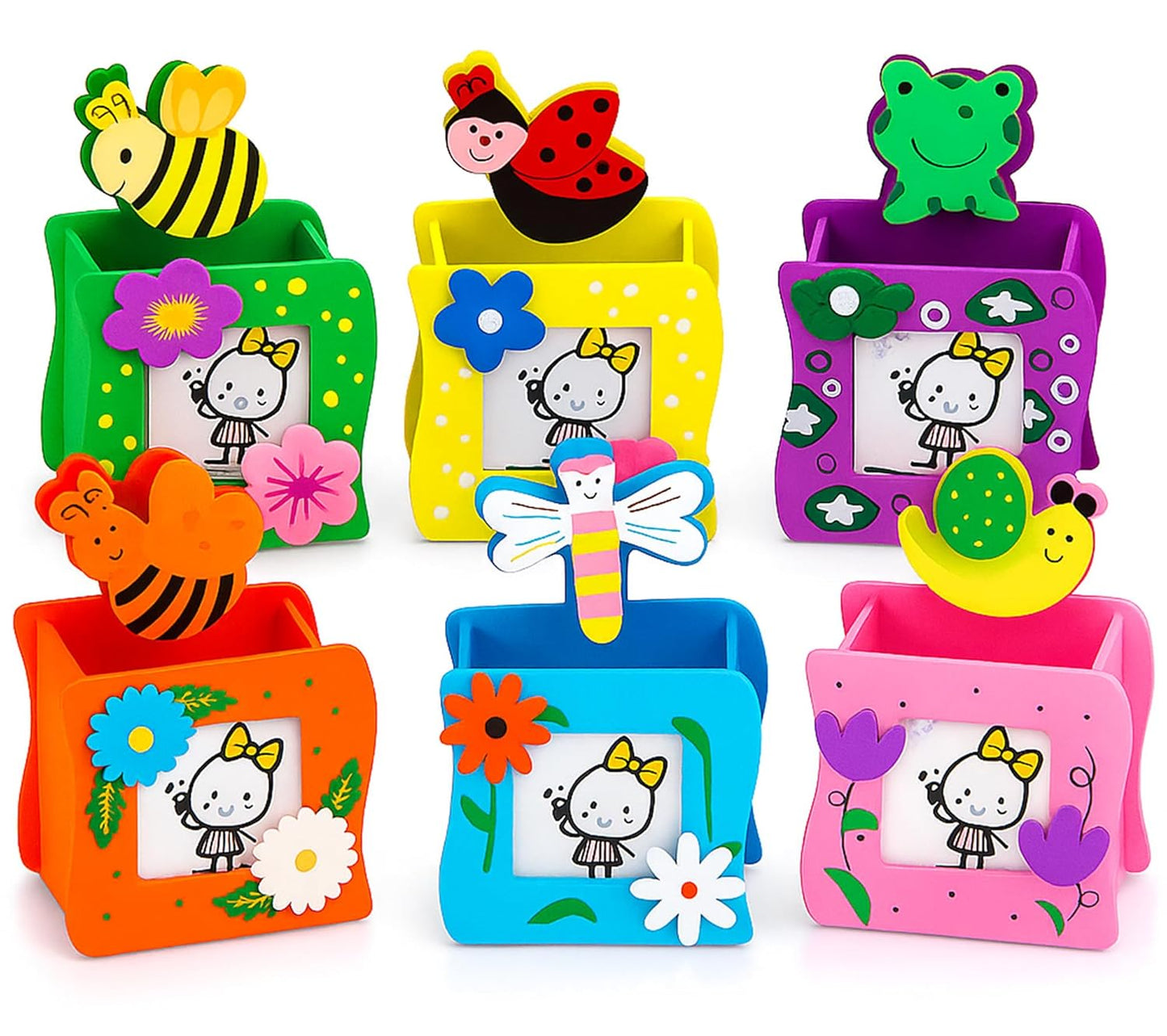 Wooden Animal Pen Stand | Cute Animal Theme | Eco Friendly | Return Gifts for Kids | Bday Returns Gift