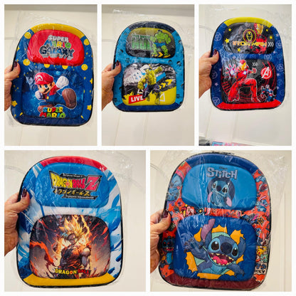 Superhero Theme 3D Hard Top School Bag for Kindergarten Kids | Birthday Gift 🎒