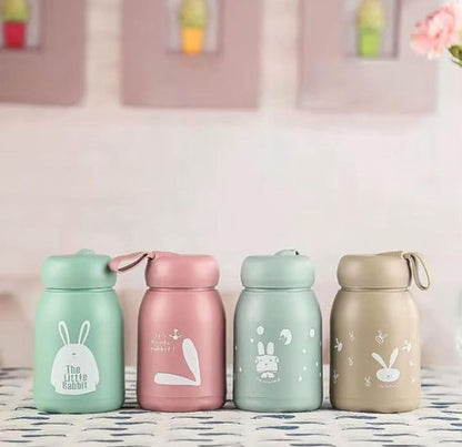 Cute Rabbit Water Cup Student Vacuum Cup