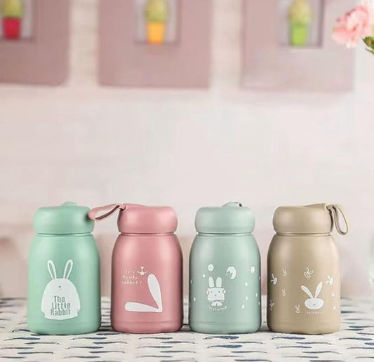 Cute Rabbit Water Cup Student Vacuum Cup