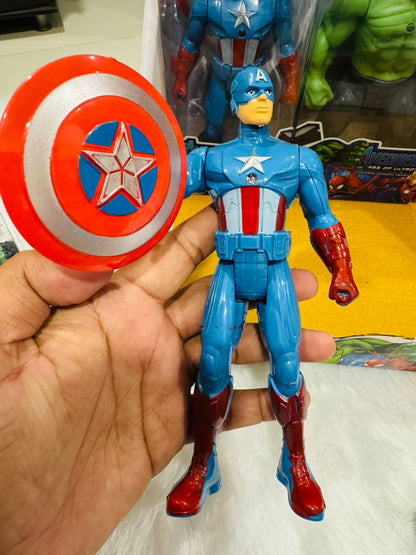 Movable Avengers Toys | Iron Man, Hulk, Captain America & Spider-Man Action Figures