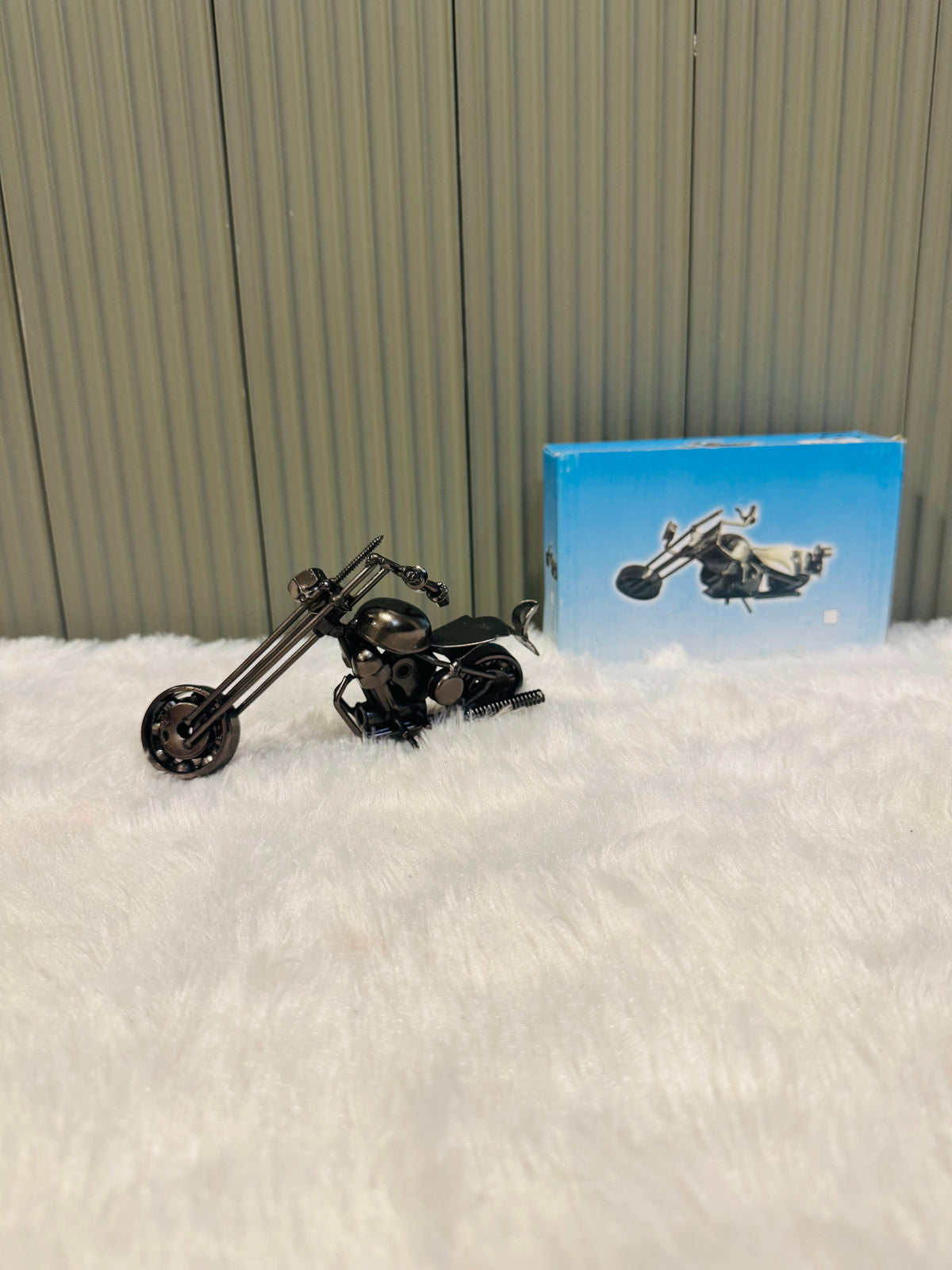 Metal Bike Miniature Decorative Iron Motorcycle Model