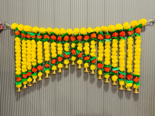 Artificial Genda Flowers | Door Hanging Toran