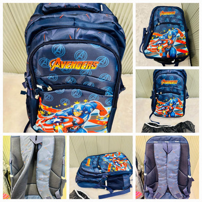 Premium 18” School Backpack with Rain Cover