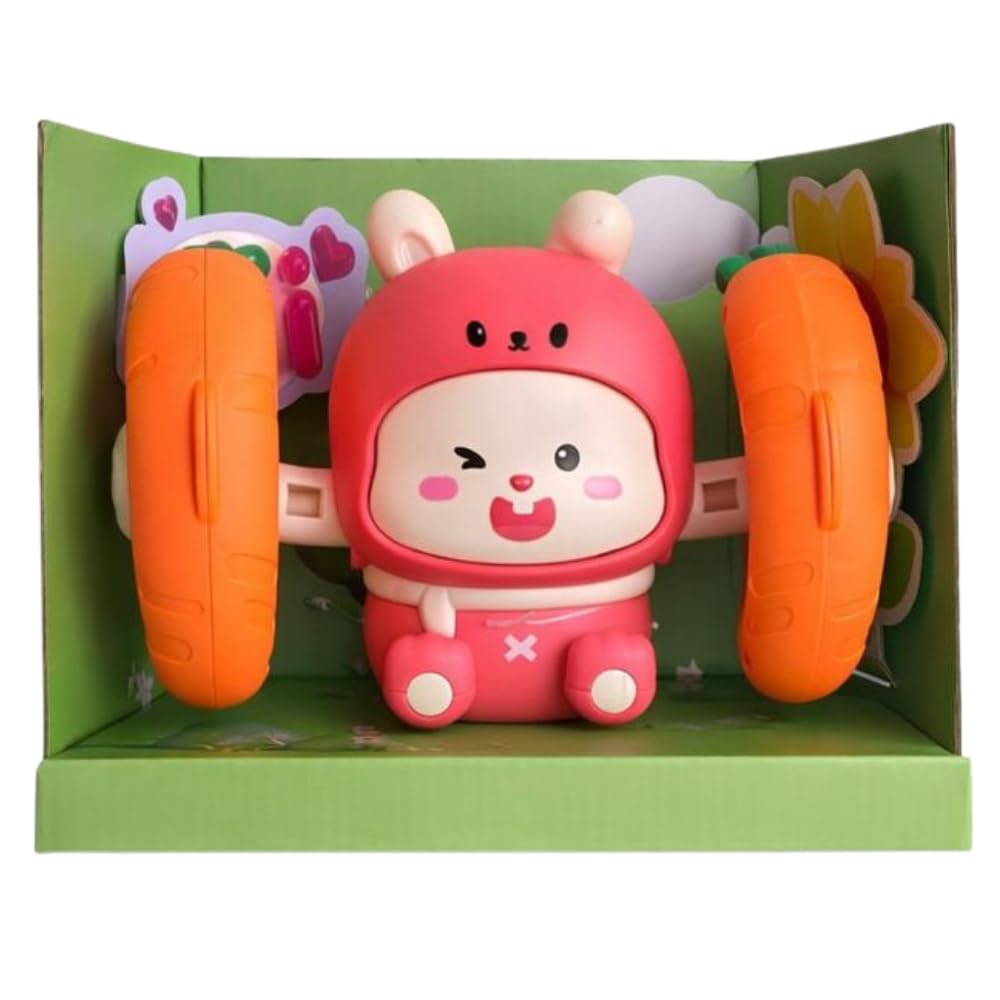 Jumping Bunny Stunt Pets Toy for Kids | Musical & Voice Control Interactive Bunny