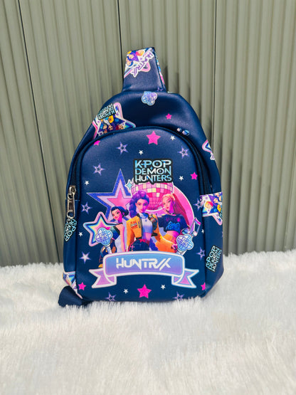 K-Pop Crossbody Chest Bag for Kids – Adjustable Strap