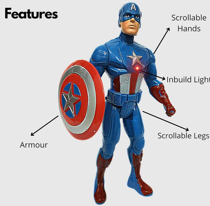 Movable Avengers Toys | Iron Man, Hulk, Captain America & Spider-Man Action Figures