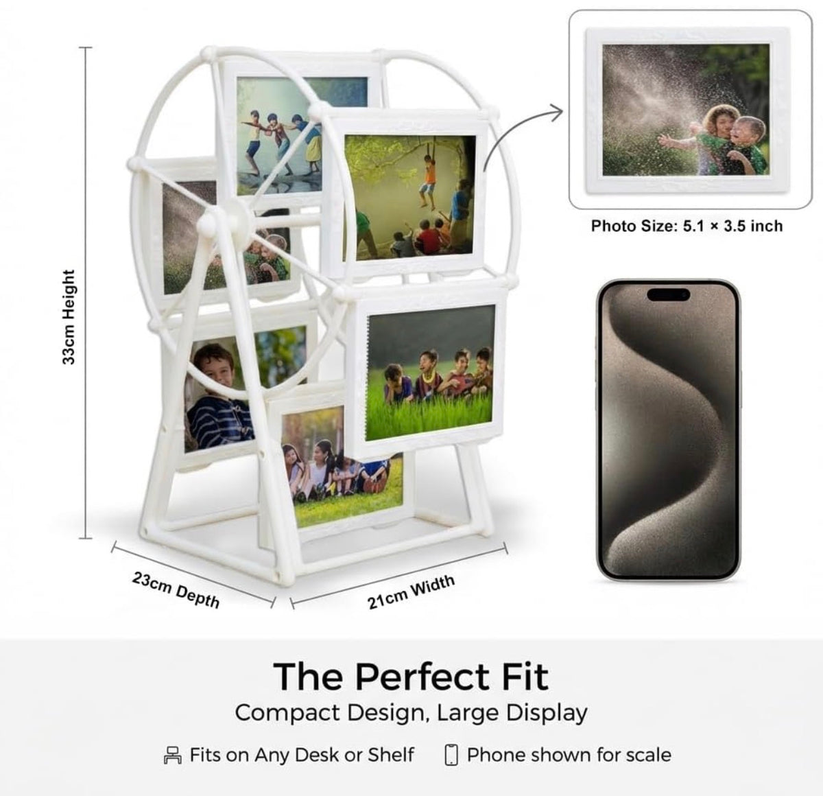 Customized Rotating Ferris Wheel Photo Frame