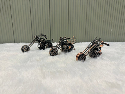 Metal Bike Miniature Decorative Iron Motorcycle Model