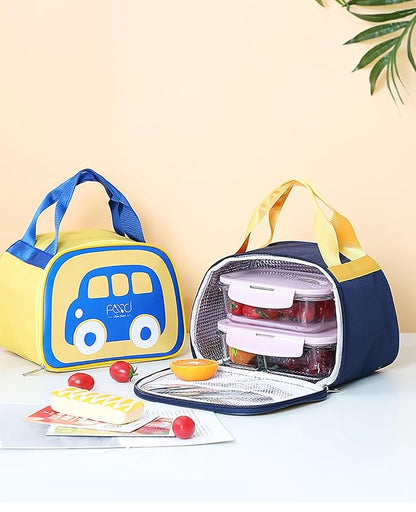 Kids Insulated Car Lunch Bags