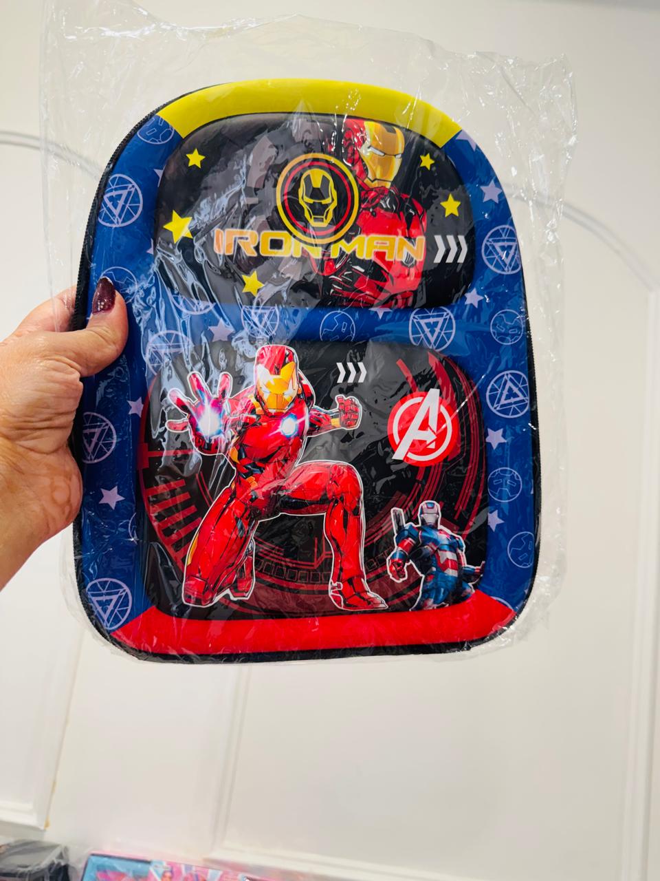 Superhero Theme 3D Hard Top School Bag for Kindergarten Kids | Birthday Gift 🎒