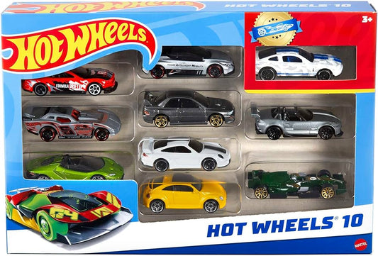 Hot Wheels Cars Pack of 10